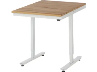 Werkbank elektrisch hoogte verstelbaar 720-1120x750x1000mm beukblad - 1