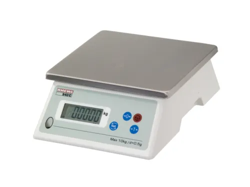 tafelweegschaal,niet ijkbaar,platform BxD 210x190mm,RVS