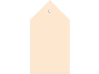 HERMA 6070 Hanglabel 80x150mm Bruin karton met oogje 250 stuks - 2