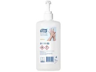 Tork 511103 Alcohol Gel Voor Handdesinfectie 12x500ml Premium - 2