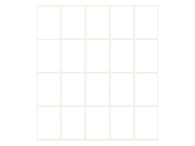 Etiket Avery Zweckform 3321 32x23mm wit 560stuks
