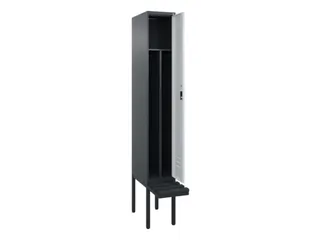 locker voor scheiding van kleding,HxBxD 2120x300x815mm,1vak - 2