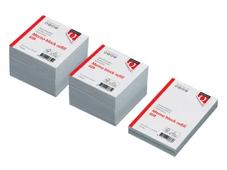 Memoblaadjes Quantore losbladig 90x90x90mm 900 vel wit - 2