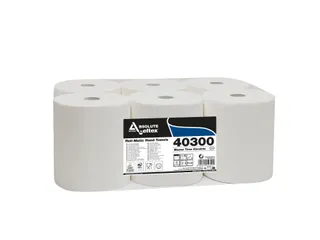 Handdoekrol Celtex Absolute 2-laags wit 285 meter krimp a 6 rol - 1