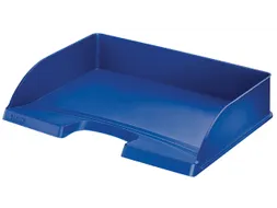 Brievenbak Leitz 5218 Plus dwars blauw A4+