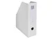 Tijdschriftenhouder PP rug100mm wit