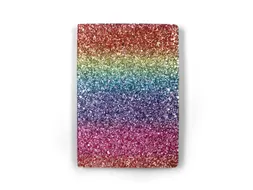 Notitieboek Paperclip Rainbow A5 lijn 96 vel 100gr glitter