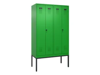 locker voor scheiding van kleding,HxBxD 2120x1200x500mm,4vak - 2