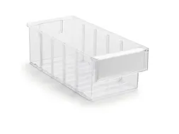 Transparante Assortimentsdoos Hxbxd 100x132x300mm Polystyreen