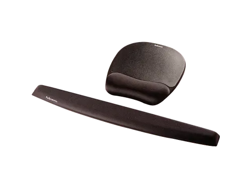 Muismat met polssteun Fellowes Memoryfoam zwart