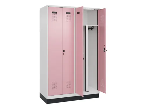 PBM-locker,HxBxD 1950x1200x500mm,4vak,vak B 300mm,draaigrendel
