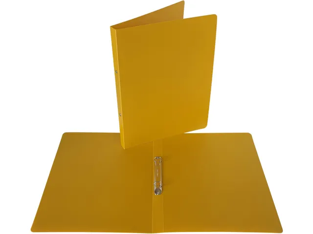 Nature ringmap voor A4 PP 2 ringen 16 mm mosterdgeel