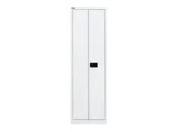 kantoorkast openslaande deuren HxBxD 1950x600x400mm Stalen Verkeerswit