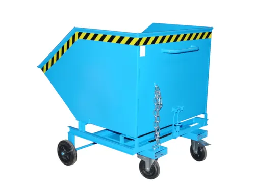 Kiepbak 1285x1340x1430mm 1000l M. Wielen Vorksloffen Ral5012