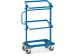 Bijzetwagens 32910 3 Etages Zonder Legborden 200kg 605x405mm Ral5007