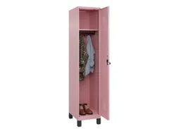 locker,HxBxD 1950x400x500mm,1vak,vak B 400mm,draaigrendel,voeten