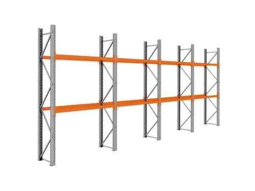 palletstelling,basis+3xaanbouw,HxBxD 3360x7800x750mm,vakl. 3000kg
