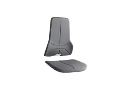 Bekledingselement Voor Werkstoel Zitting/rugleuning Supertec Zwart Mic