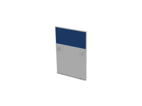 baliepaneel v. bureau aanbouw rechts MP-lichtgrijs BN6016-blauw 800mm