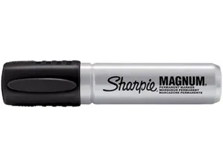 Pro Magnum Permanent Marker Beitelpunt Zwart - 3