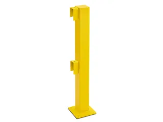 Begin-/Eindpaal Voor Beschermheksysteem Binnenshuis 1000x100x100mm - 1