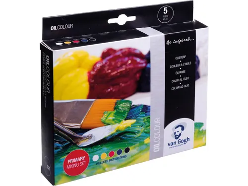 Olieverf, Primaire Mengset Van 5 X 40 Ml
