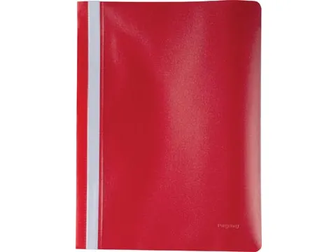 snelhechtmap ft A4 PP rood, pak van 25 stuks