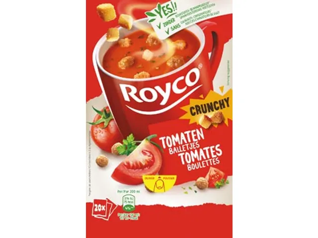 Minute Soup Tomaat Met Balletjes Doos 20 Stuks