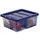 Opbergbox 15 Liter Transparant Blauw