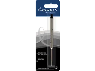 Balpenvulling Waterman medium zwart blister à 1 stuk - 2
