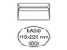 Envelop IEZZY C5/6 114x229mm venster rechts zelfklevend wit 500 stuks