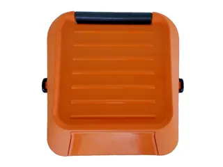 Easymax Afvalbak 35 Liter Grijs Oranje - 2