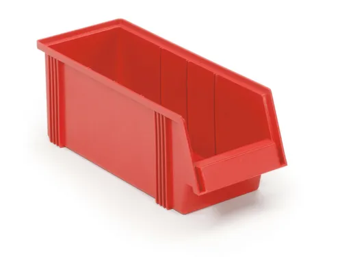 magazijnbak,HxBxD 156x186x500mm,9,6l,PP,rood
