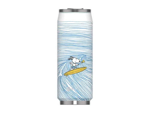Thermosbeker Les Artistes Paris blik 500ml Surfing Snoopy met geïntre