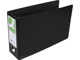 Ordner karton A5 liggend 80mm Zwart - 1