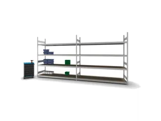 breedvakstelling,aanbouwveld,HxBxD 2500x2520x835mm,vakl. 350kg - 3