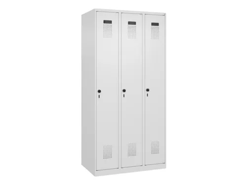 locker voor scheiding van kleding,HxBxD 1850x900x500mm,3vak