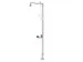 Plens-/Oogdouche,2Sproeikoppen Vast,50L/Min,Aansluiting 1 1/4 Inch Bin