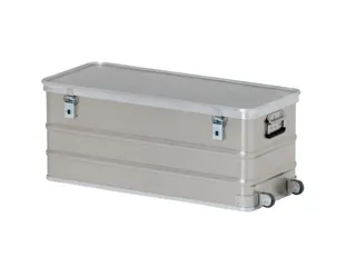 Aluminium Flightcase Hxlxb 373X950X385Mm 105L Stapelbaar 2Bokwielen - 1