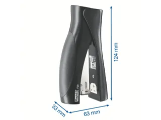Nietmachine Rapid F20 StandUp Halfstrip 20vel 24/6 zwart - 3