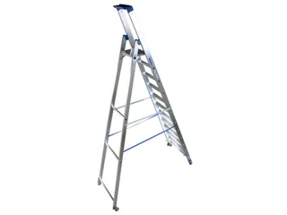 Verrijdbare Boktrap Aluminium L 3 71M 12Treden - 2