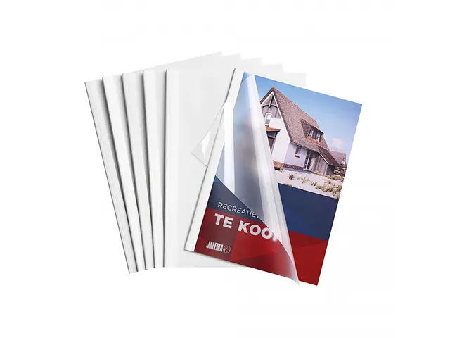 Thermo Softcover A4 6mm Wit
