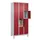 lockerkast,HxBxD 1950x900x500mm,3x4vakken,vak B 300mm,cil.-slot,voeten