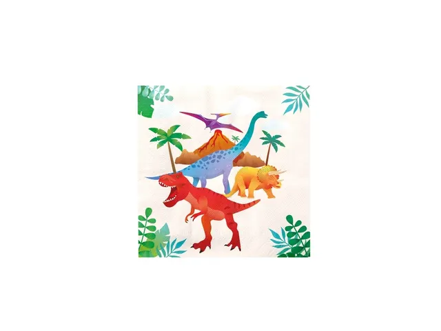 Office Napkins Dino