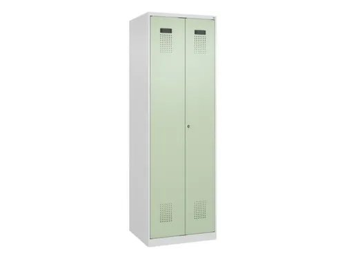 locker voor scheiding van kleding,HxBxD 1850x600x500mm,2vak