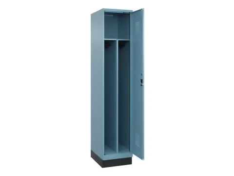 locker voor scheiding van kleding,HxBxD 1950x400x500mm,1vak