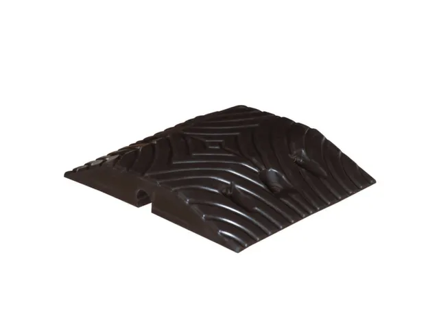 Verkeersdrempel Basiselement Voor Snelheden Tot 20Km/h Zwart