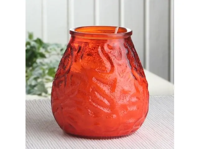 Bolsius Professional Lowboy Oranje Horeca kaars 12 stuks