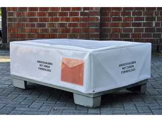 Afdekhoes Voor Gaascontainer 980x1250x850mm Bruin - 3