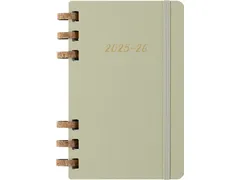 Agenda 2025/2026 Moleskine Academic Spiral 7dagen/1pagina kiwi